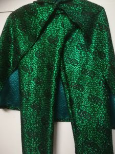 Kids Costumes to Hire - Green & Black - Cape & pants - CHILD